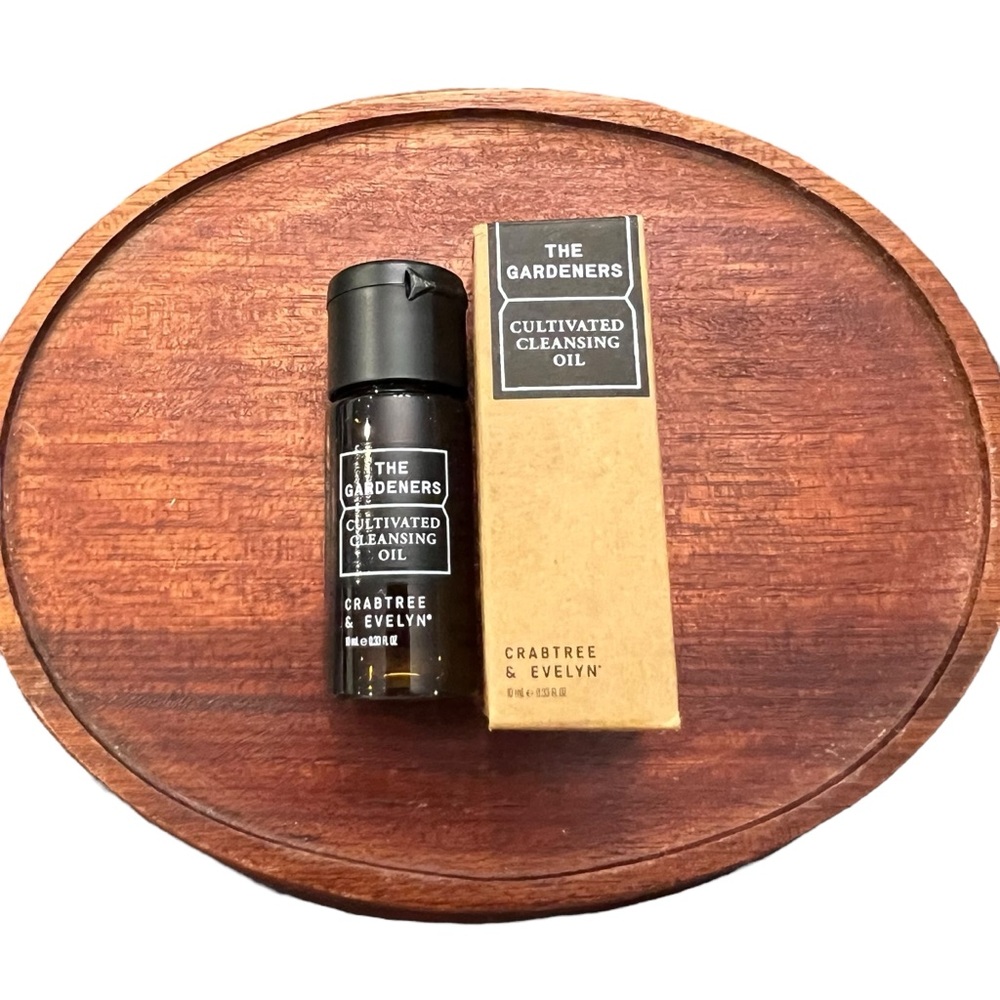 Crabtree & Evelyn The Gardeners Cultivated Cleansing Oil NEW BEAUTY Travel‎